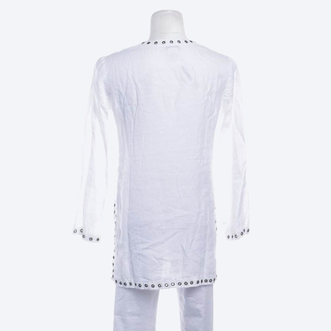 Image 2 of Linen Blouse 36 White in color White | Vite EnVogue