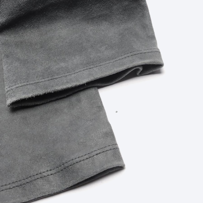 Image 3 of Leather Pants 32 Gray in color Gray | Vite EnVogue