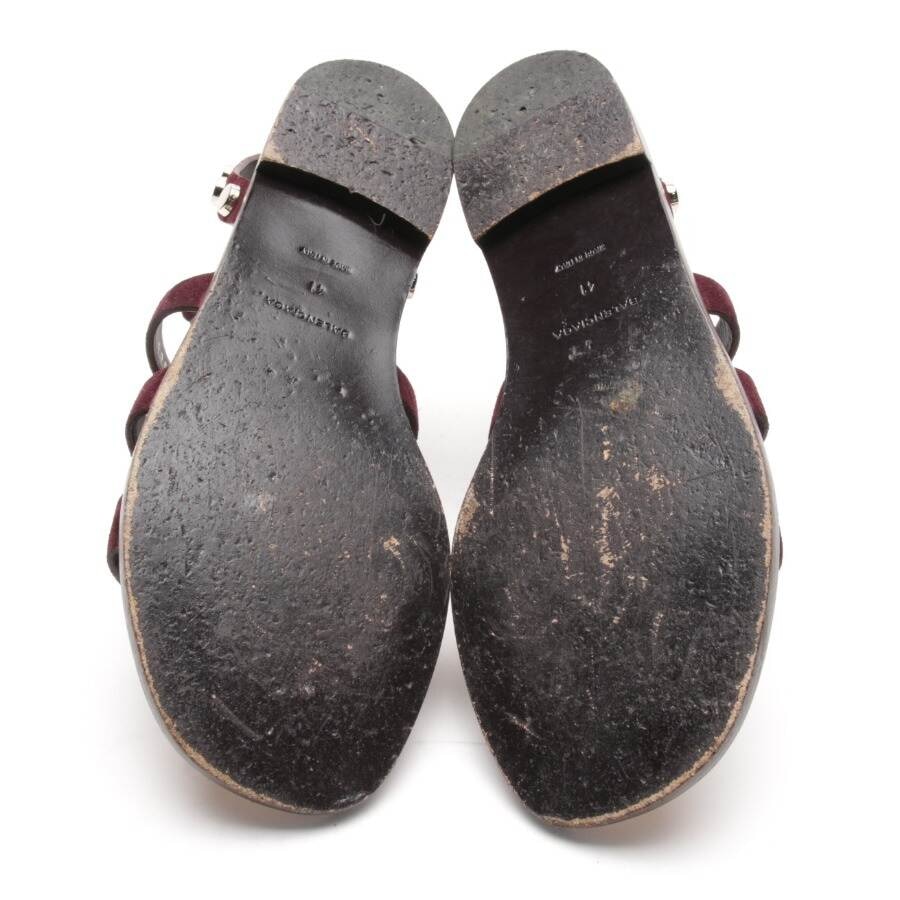 Image 4 of Strappy Sandals EUR 41 Bordeaux in color Red | Vite EnVogue