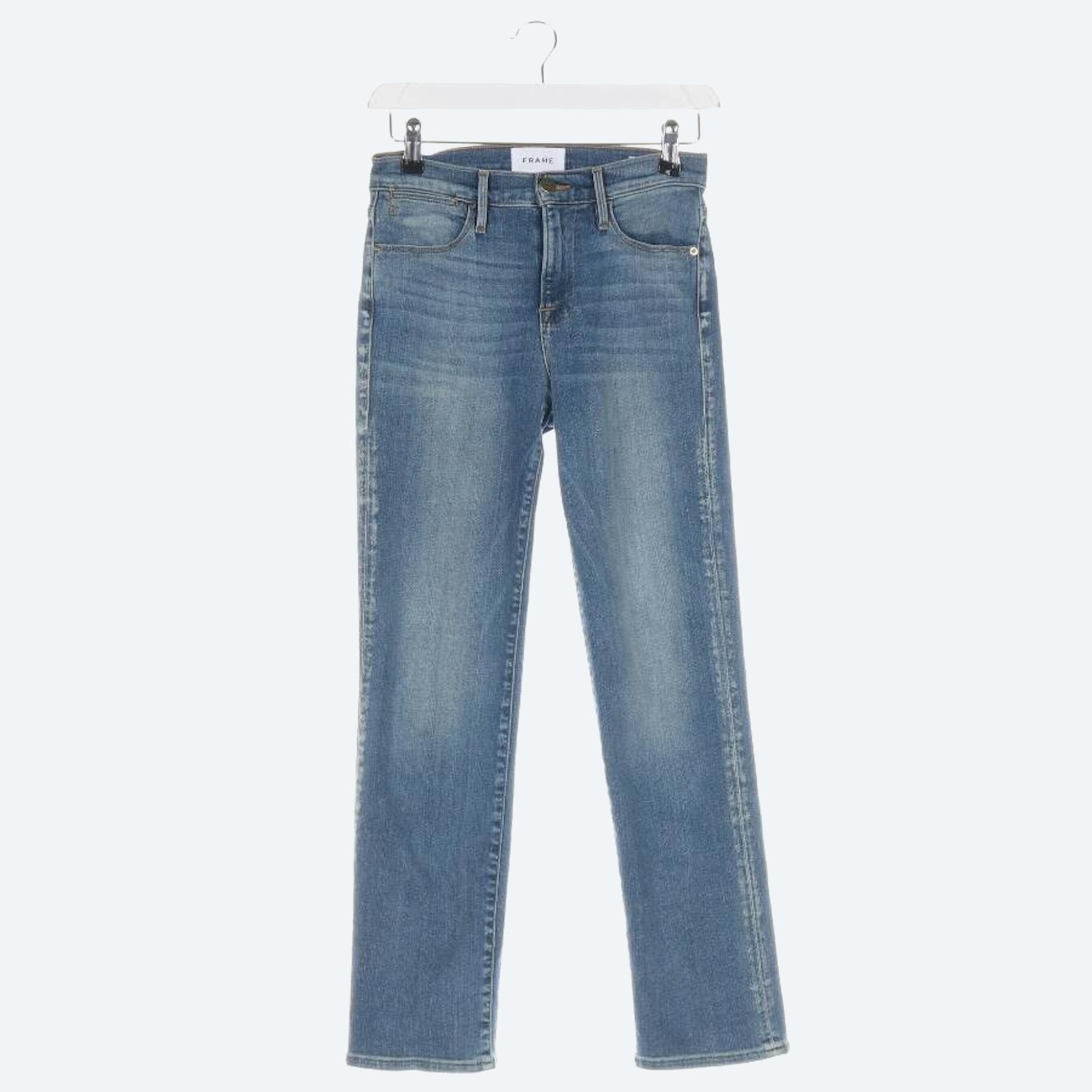 Image 1 of Jeans Straight Fit W25 Light Blue in color Blue | Vite EnVogue