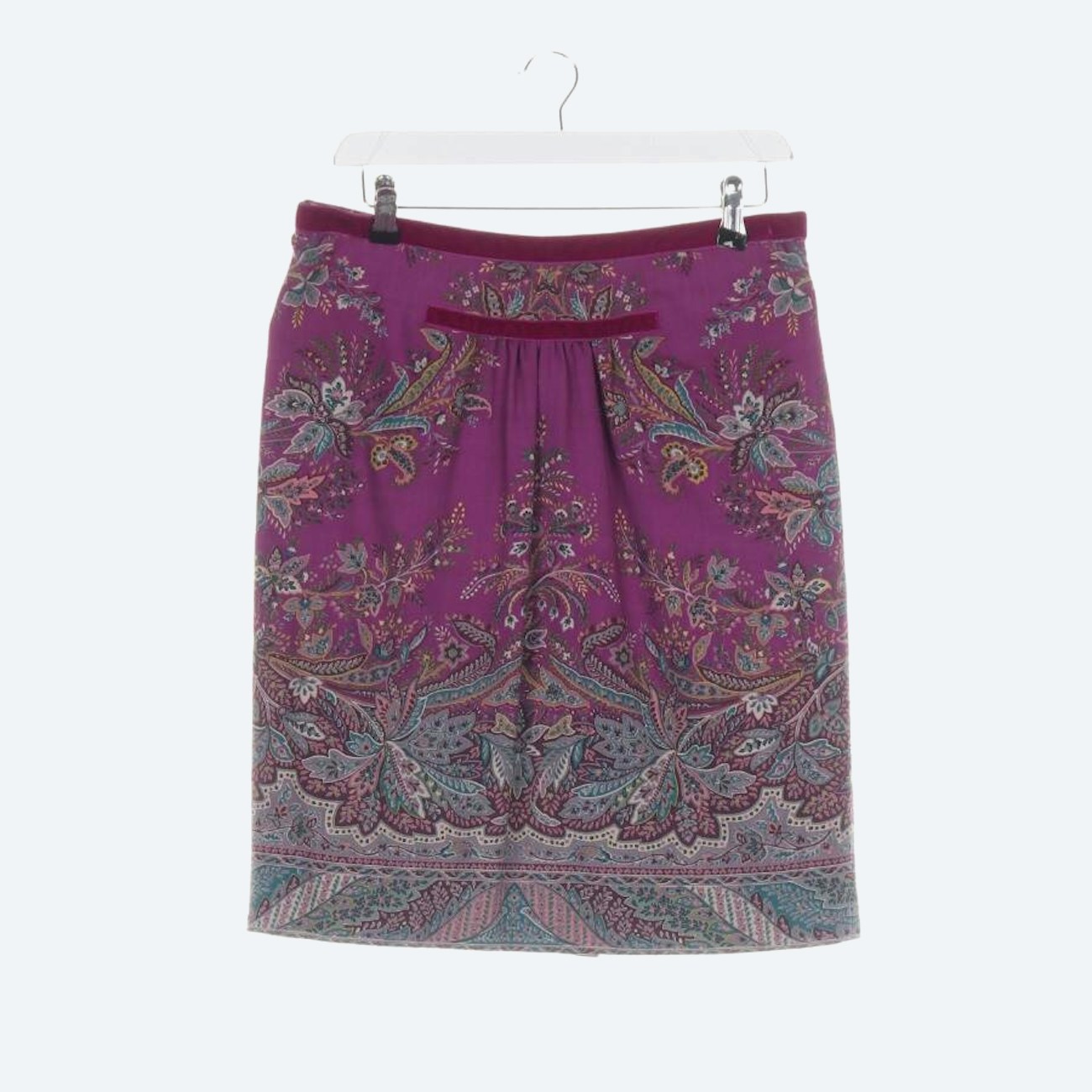 Image 1 of Wool Skirt 34 Multicolored in color Multicolored | Vite EnVogue