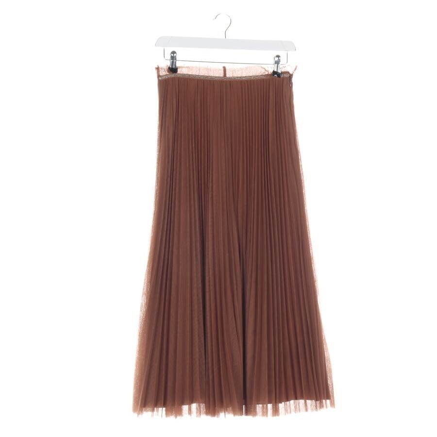 Image 1 of Skirt 34 Camel in color Brown | Vite EnVogue