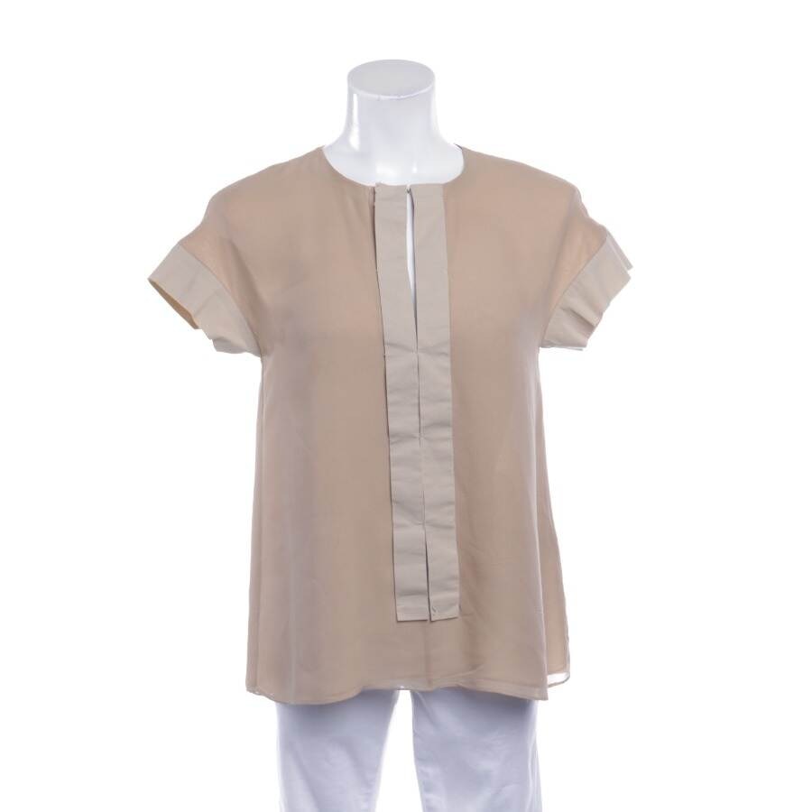 Image 1 of Silk Blouse 34 Light Brown in color Brown | Vite EnVogue