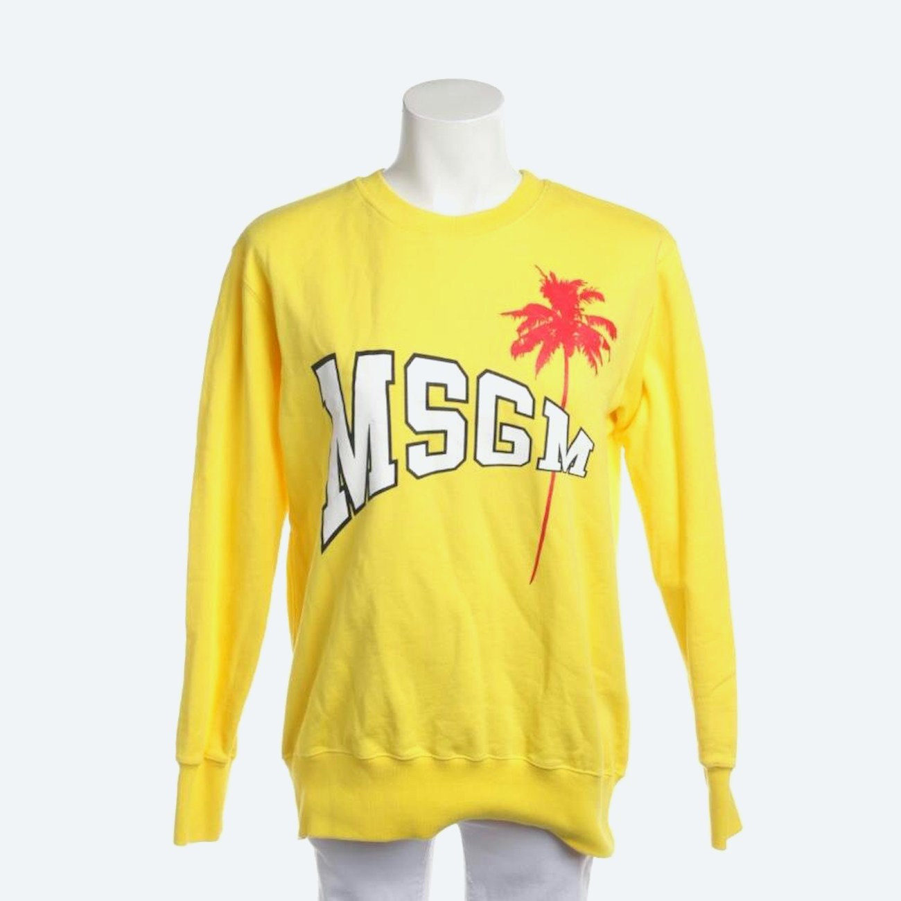 Image 1 of Sweatshirt S Yellow in color Yellow | Vite EnVogue