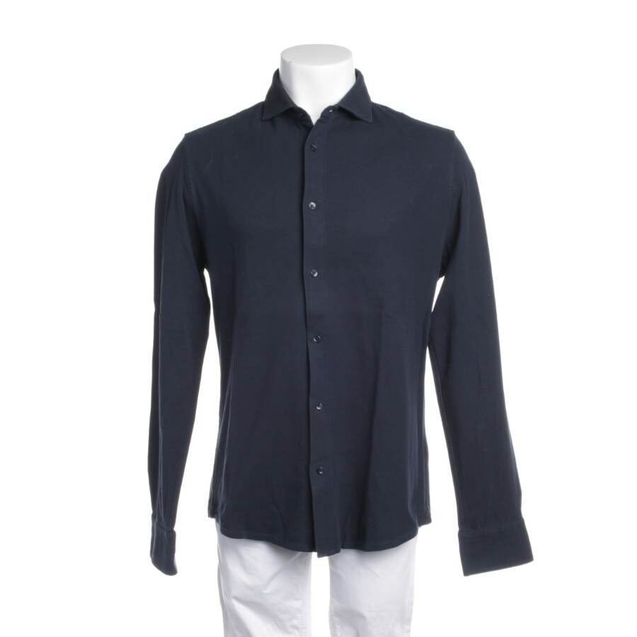 Image 1 of Casual Shirt M Darkblue in color Blue | Vite EnVogue