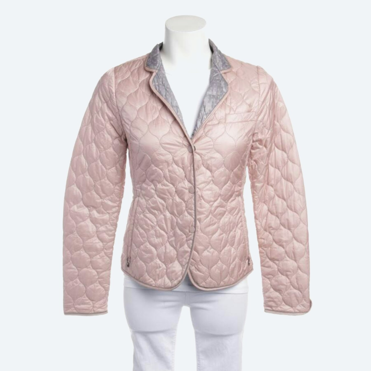 Image 1 of Quilted Jacket 34 Pink in color Pink | Vite EnVogue
