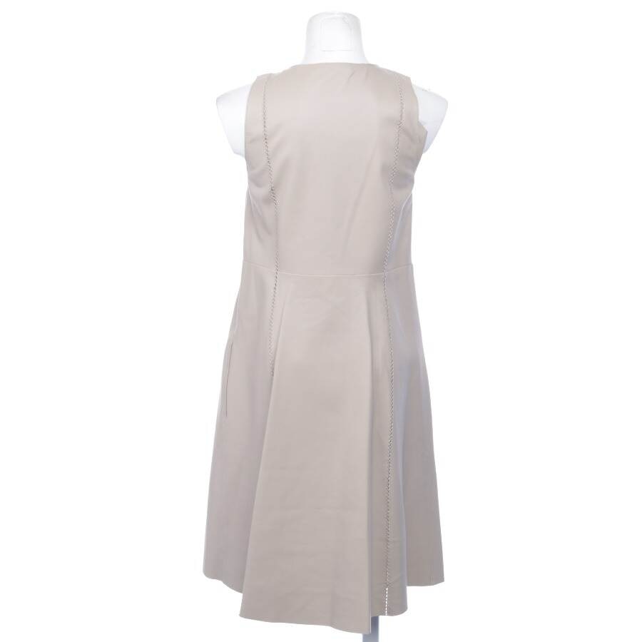 Image 2 of Leather Dress 38 Beige in color White | Vite EnVogue