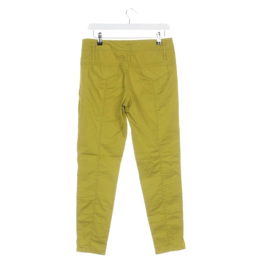 Image 2 of Trousers 36 Pastel Yellow in color Yellow | Vite EnVogue
