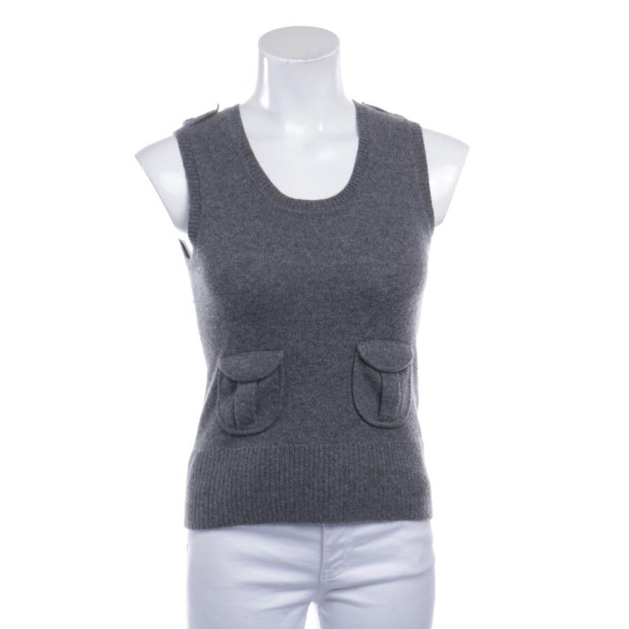 Image 1 of Cashmere Top XS Dark Gray in color Gray | Vite EnVogue