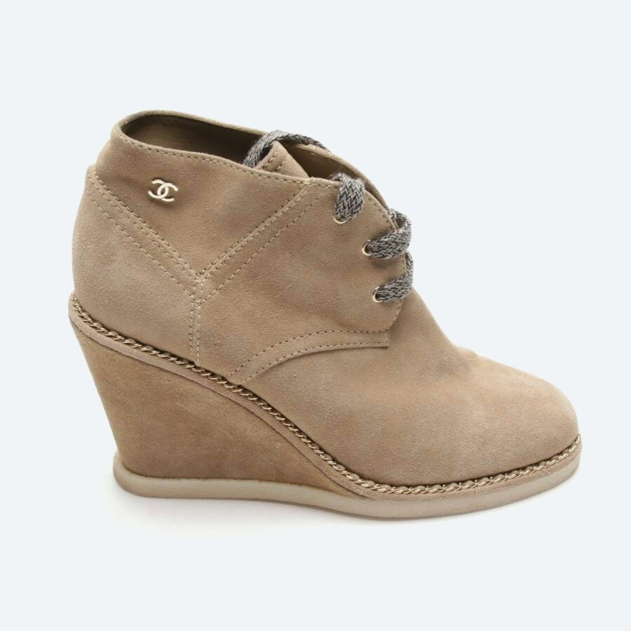 Image 1 of Ankle Boots EUR38 Light Brown in color Brown | Vite EnVogue