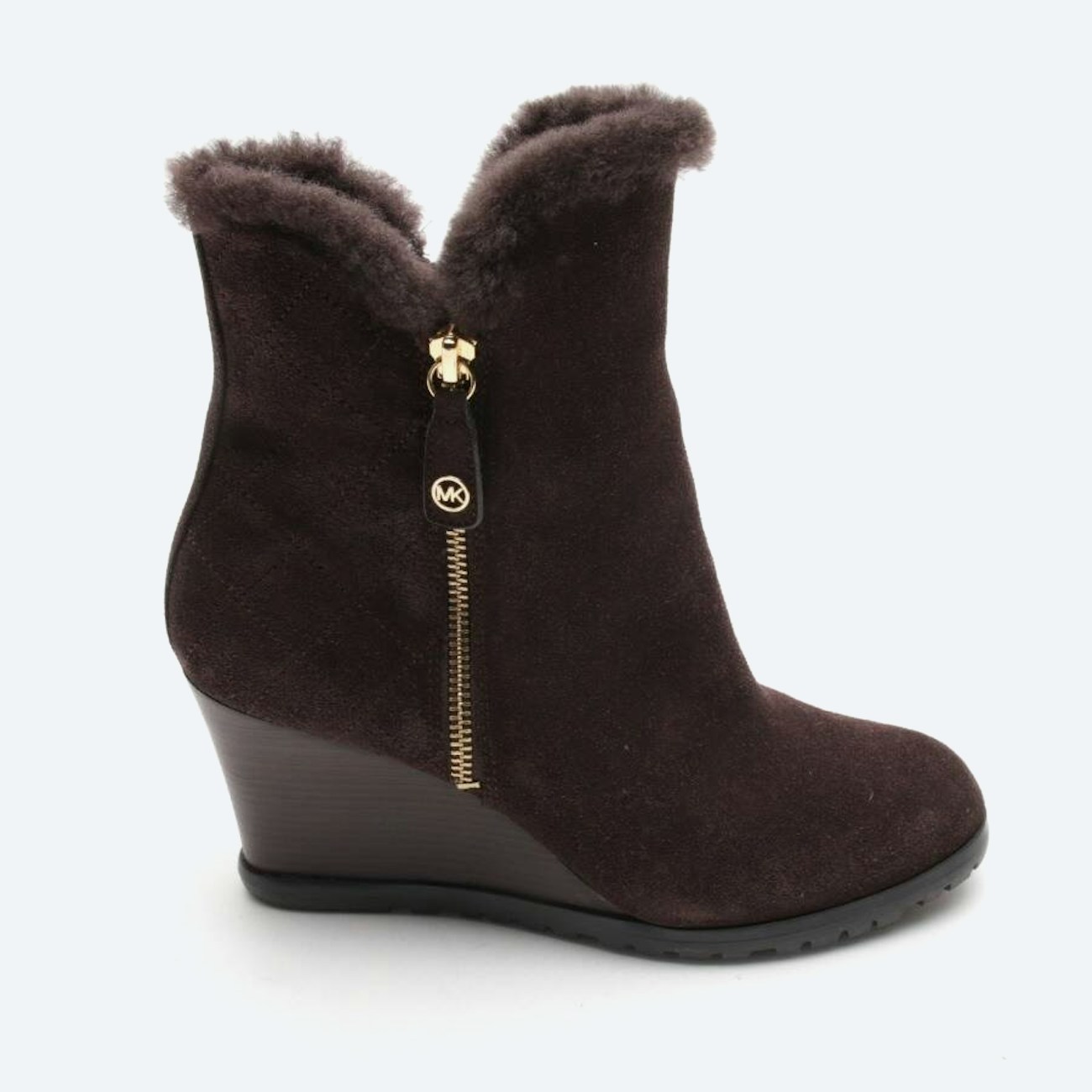 Image 1 of Ankle Boots EUR 38.5 Dark Brown in color Brown | Vite EnVogue