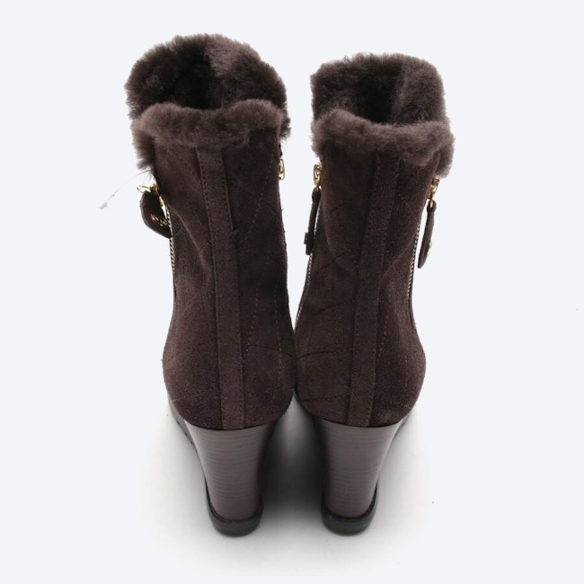 Image 3 of Ankle Boots EUR 38.5 Dark Brown in color Brown | Vite EnVogue