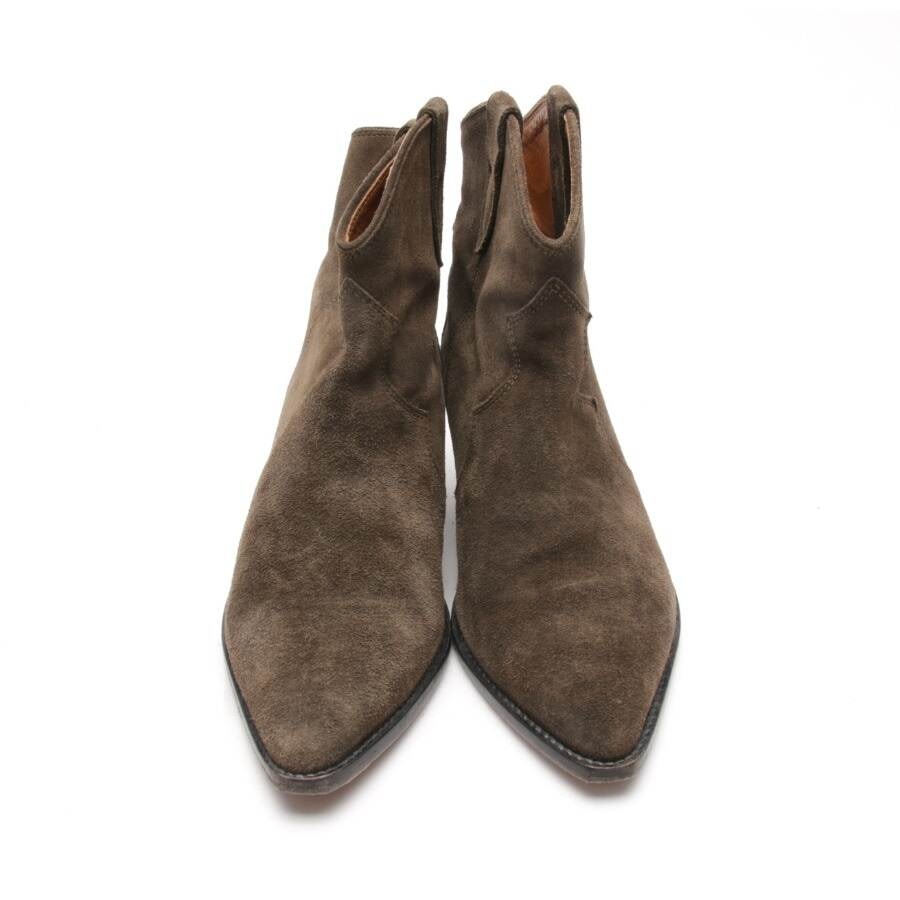 Image 2 of Ankle Boots EUR 39 Brown in color Brown | Vite EnVogue