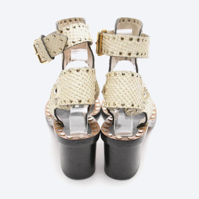 Image 3 of Heeled Sandals EUR38 Cream in color White | Vite EnVogue
