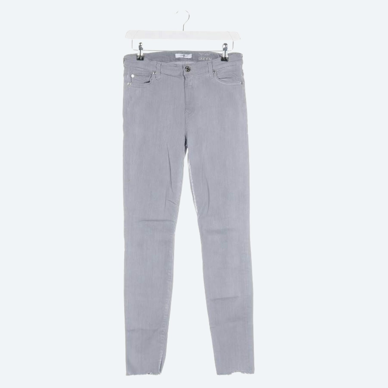 Image 1 of Jeans Skinny W30 Light Gray in color Gray | Vite EnVogue