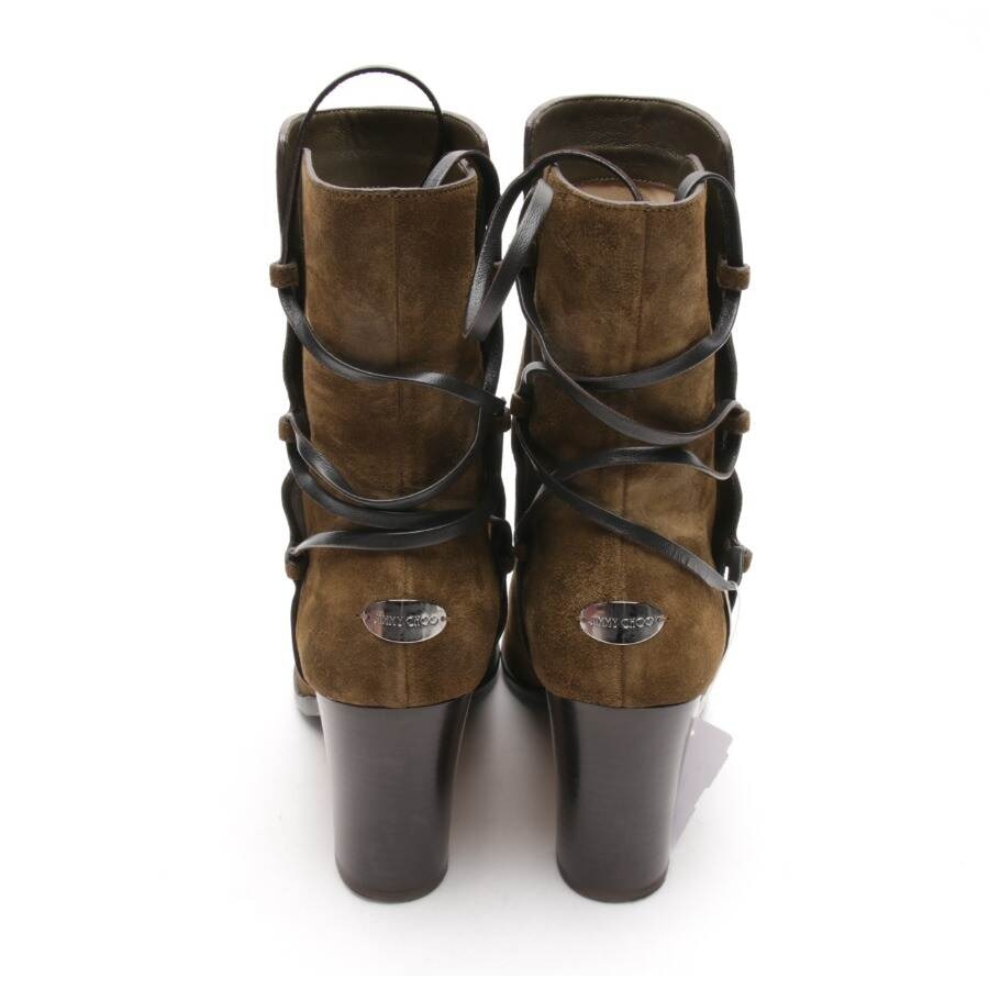 Image 3 of Ankle Boots EUR 39.5 Olive Green in color Green | Vite EnVogue