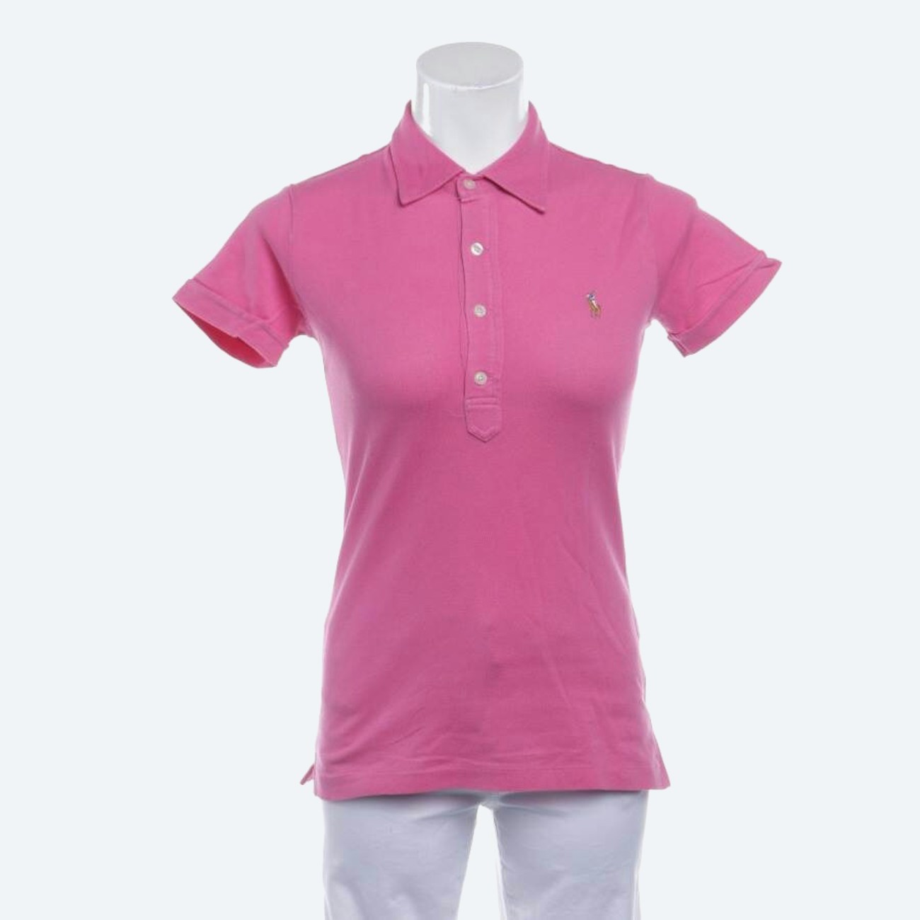 Bild 1 von Poloshirt M Himbeere in Farbe Rosa | Vite EnVogue