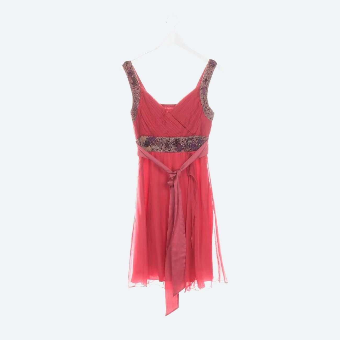Image 1 of Silk Dress S Red in color Red | Vite EnVogue