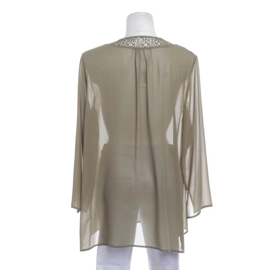 Image 2 of Shirt Blouse M Olive Green in color Green | Vite EnVogue