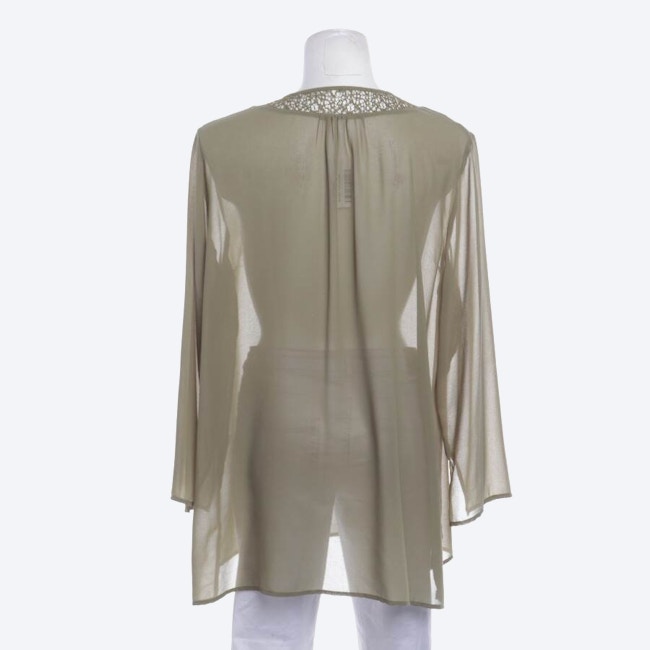 Image 2 of Shirt Blouse M Olive Green in color Green | Vite EnVogue