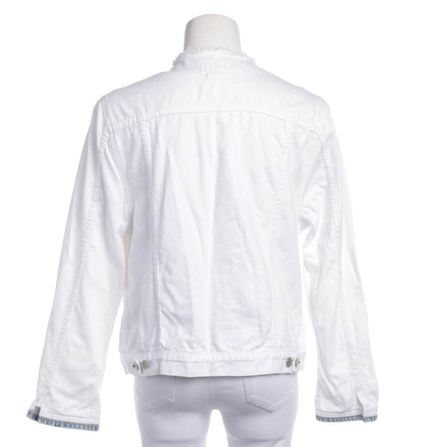 Image 2 of Jeans Jacket L White in color White | Vite EnVogue