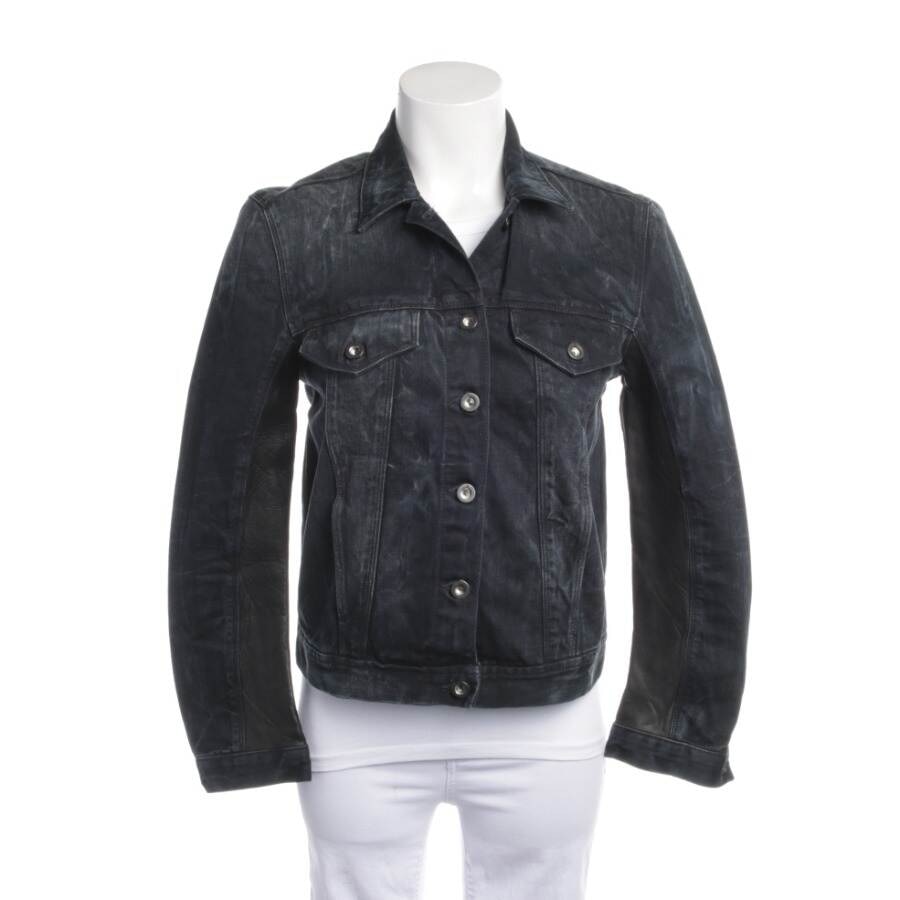 Image 1 of Jeans Jacket XS Dark Gray in color Gray | Vite EnVogue
