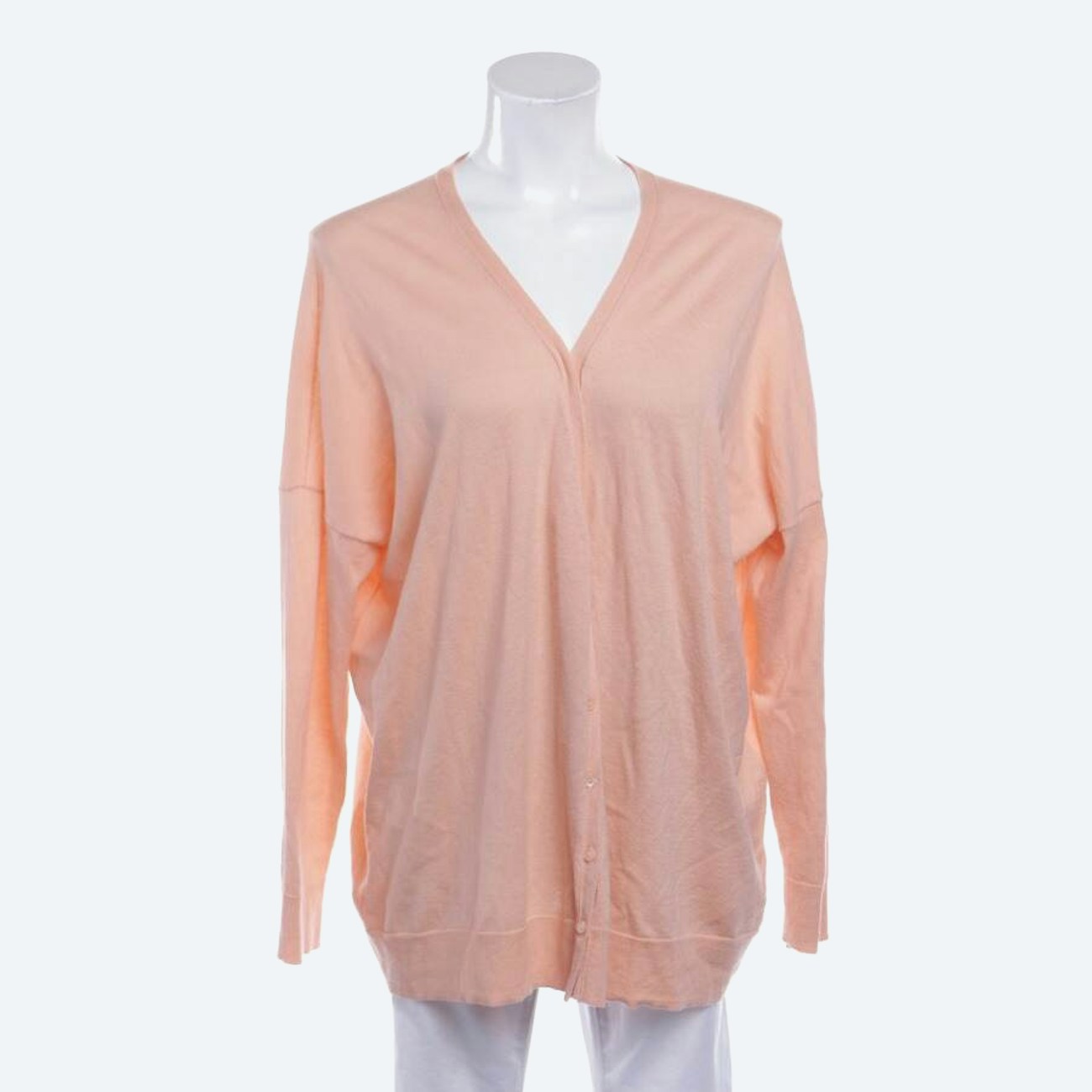 Image 1 of Cardigan 40 Peach in color Yellow | Vite EnVogue