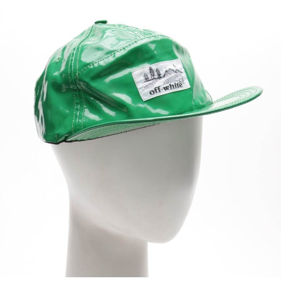 Image 1 of Peaked Cap Green in color Green | Vite EnVogue