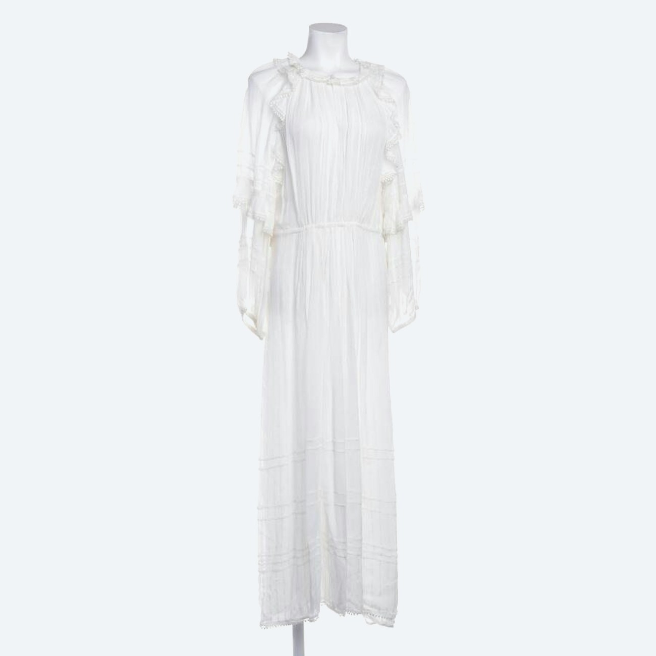 Image 1 of Dress 40 Off white in color White | Vite EnVogue