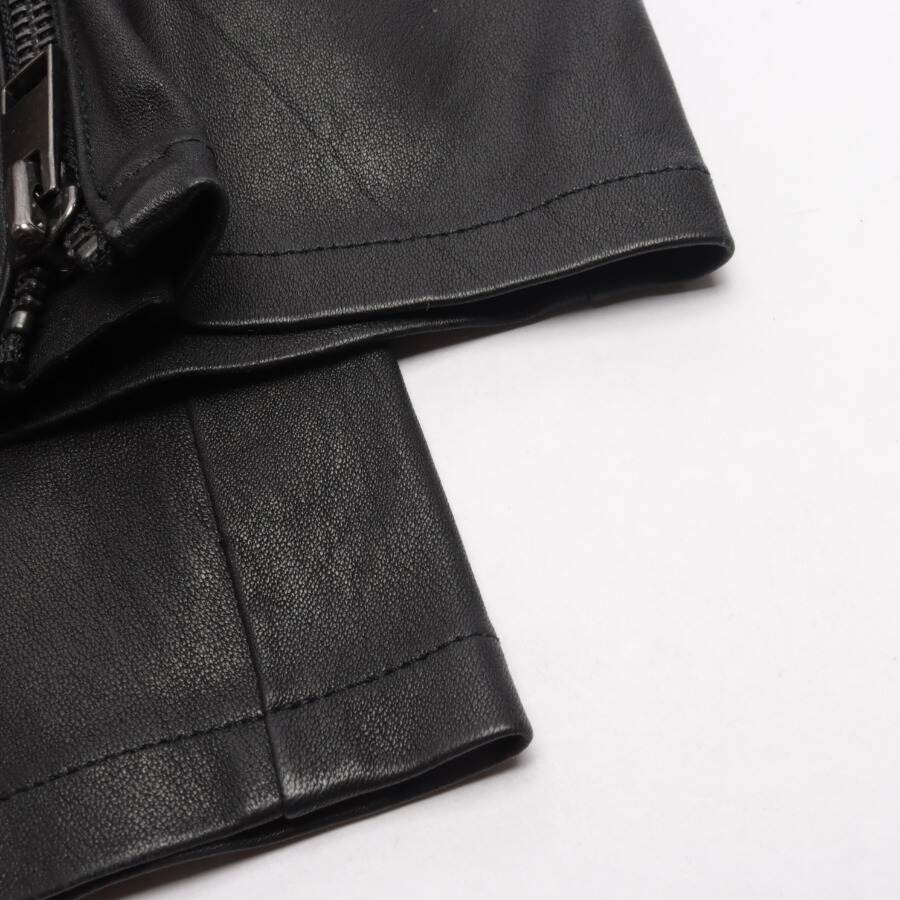 Image 3 of Leather Pants 42 Black in color Black | Vite EnVogue