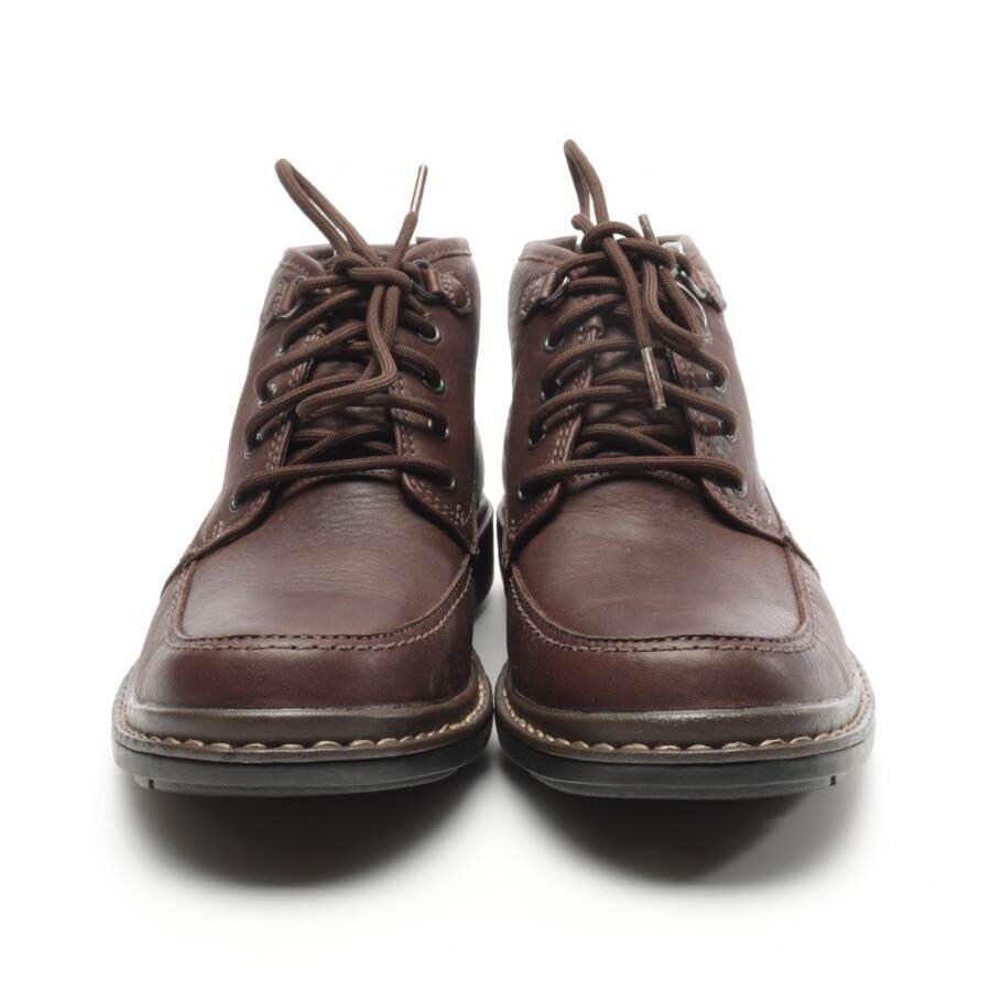 Image 2 of Ankle Boots EUR 41.5 Dark Brown in color Brown | Vite EnVogue