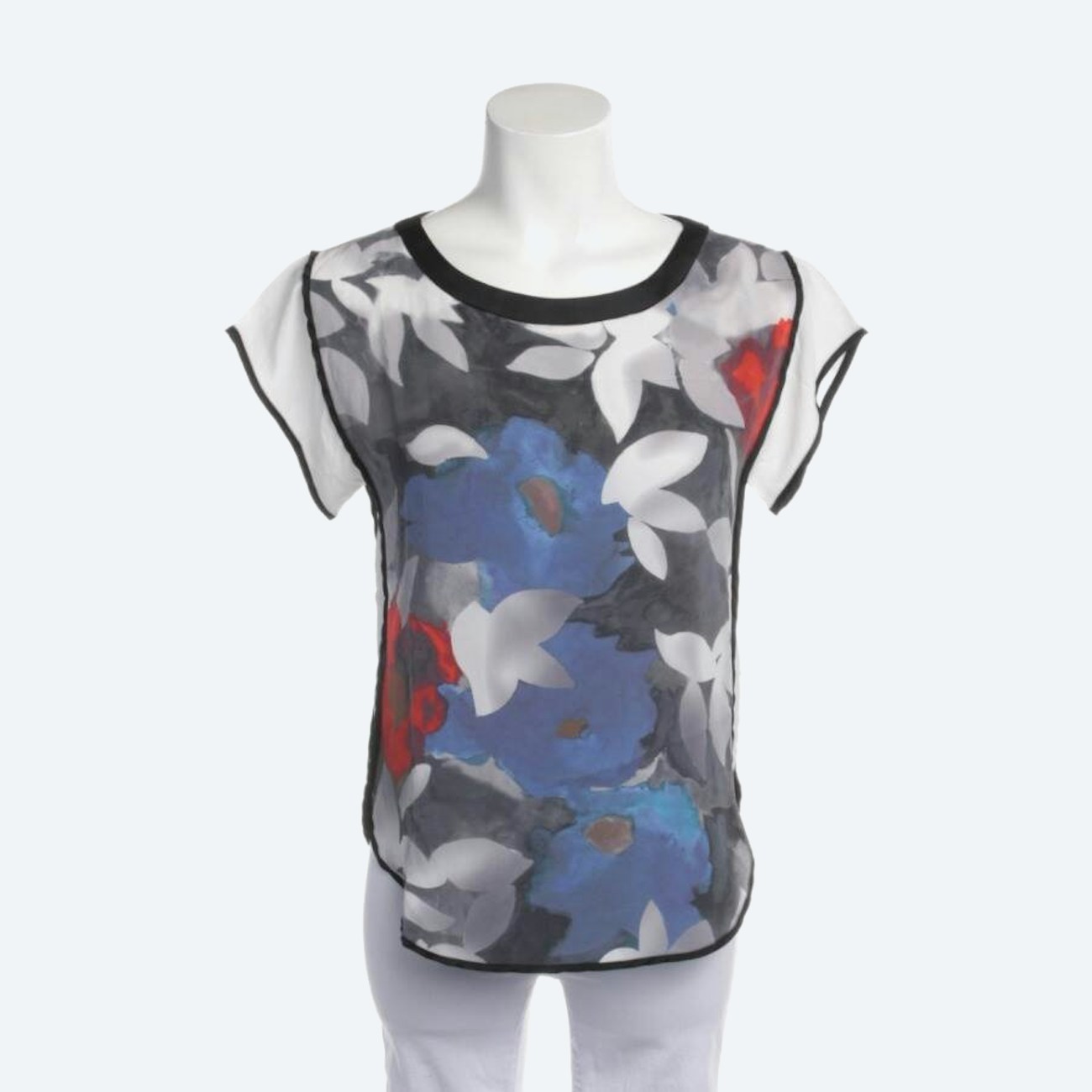 Image 1 of Silk Shirt XS Multicolored in color Multicolored | Vite EnVogue