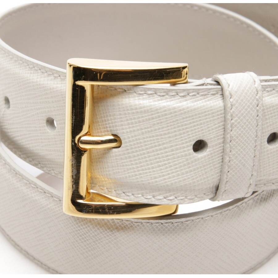 Image 2 of Belt White in color White | Vite EnVogue