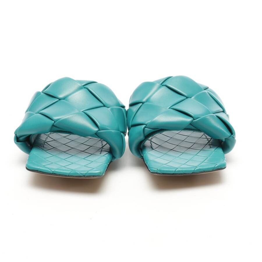 Image 2 of Sandals EUR 37.5 Turquoise in color Blue | Vite EnVogue