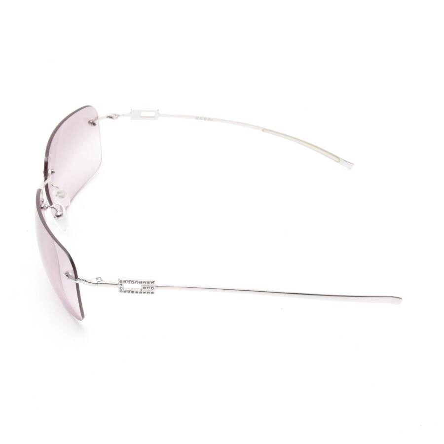 Image 3 of GG 1780 Sunglasses Silver in color Metallic | Vite EnVogue