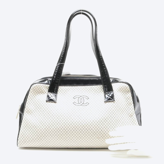 Image 4 of Handbag Beige in color White | Vite EnVogue