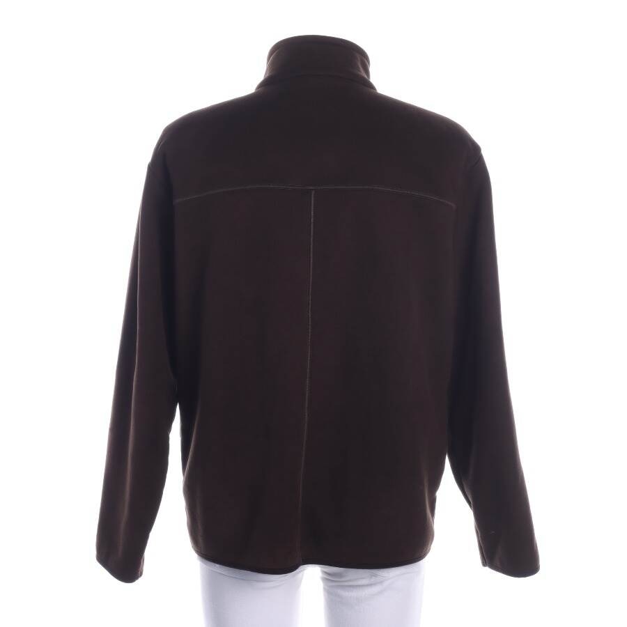 Image 2 of Sweat Jacket L Brown in color Brown | Vite EnVogue