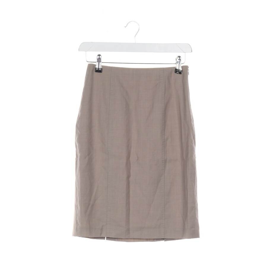 Image 1 of Wool Skirt 34 Brown in color Brown | Vite EnVogue