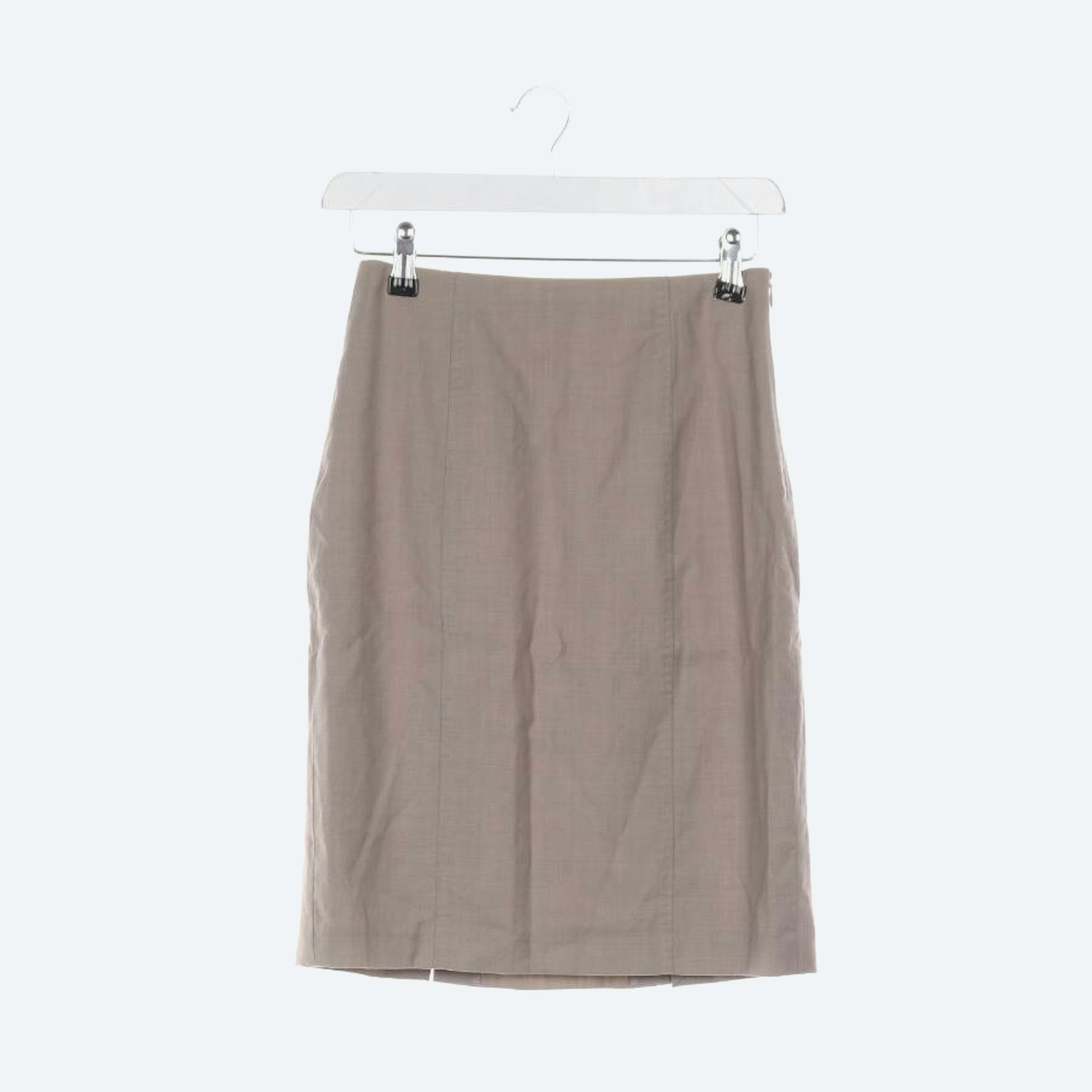 Image 1 of Wool Skirt 34 Brown in color Brown | Vite EnVogue
