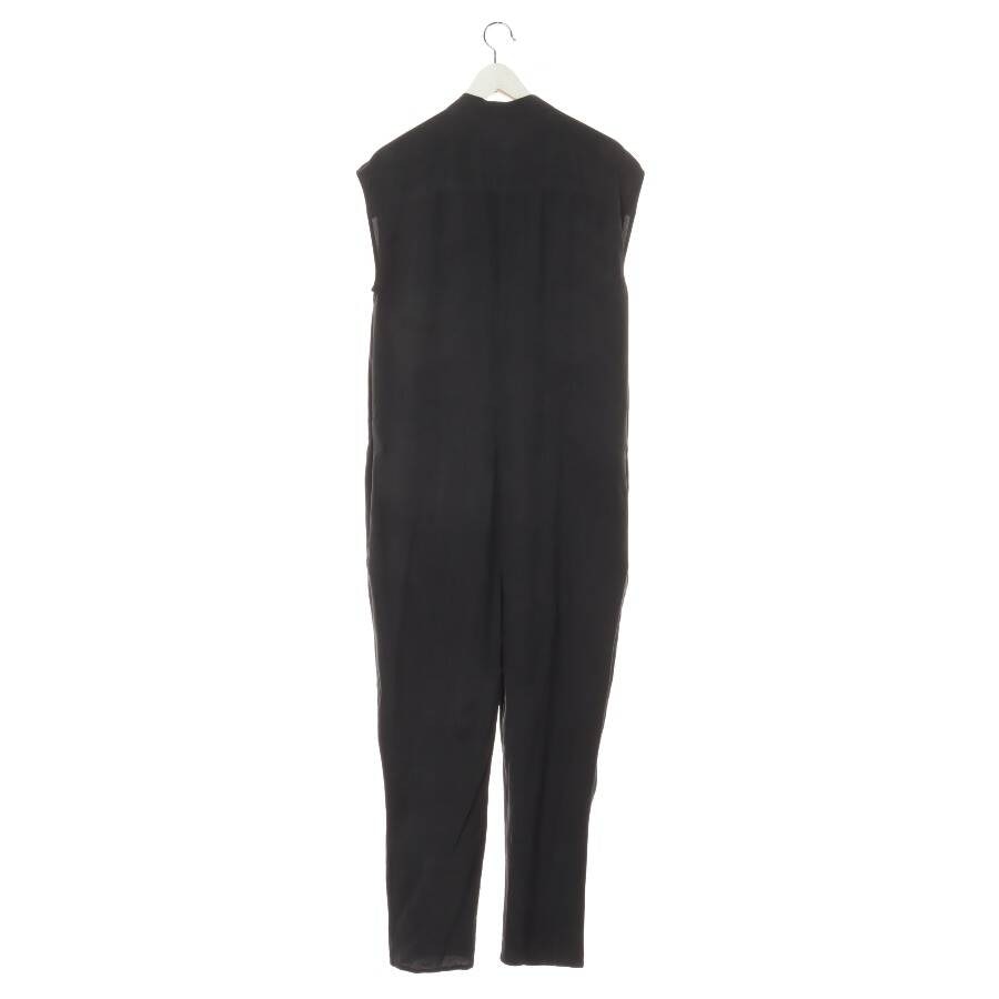 Image 2 of Silk Jumpsuit M Black in color Black | Vite EnVogue