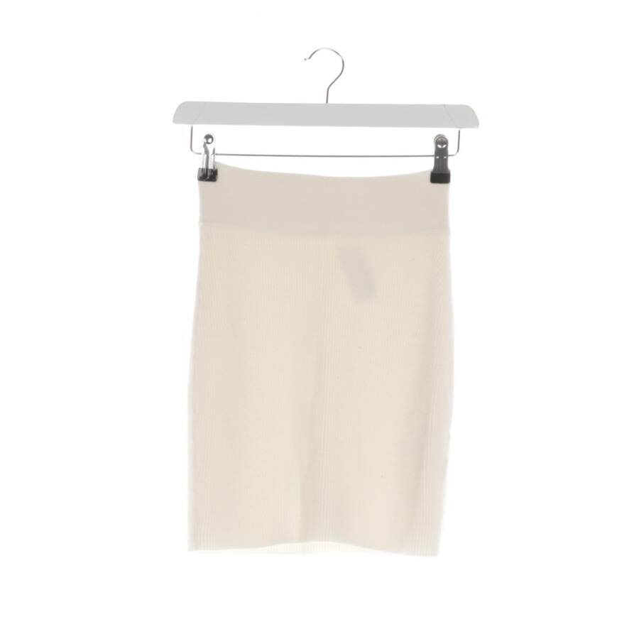Image 1 of Mini Skirt XS White in color White | Vite EnVogue