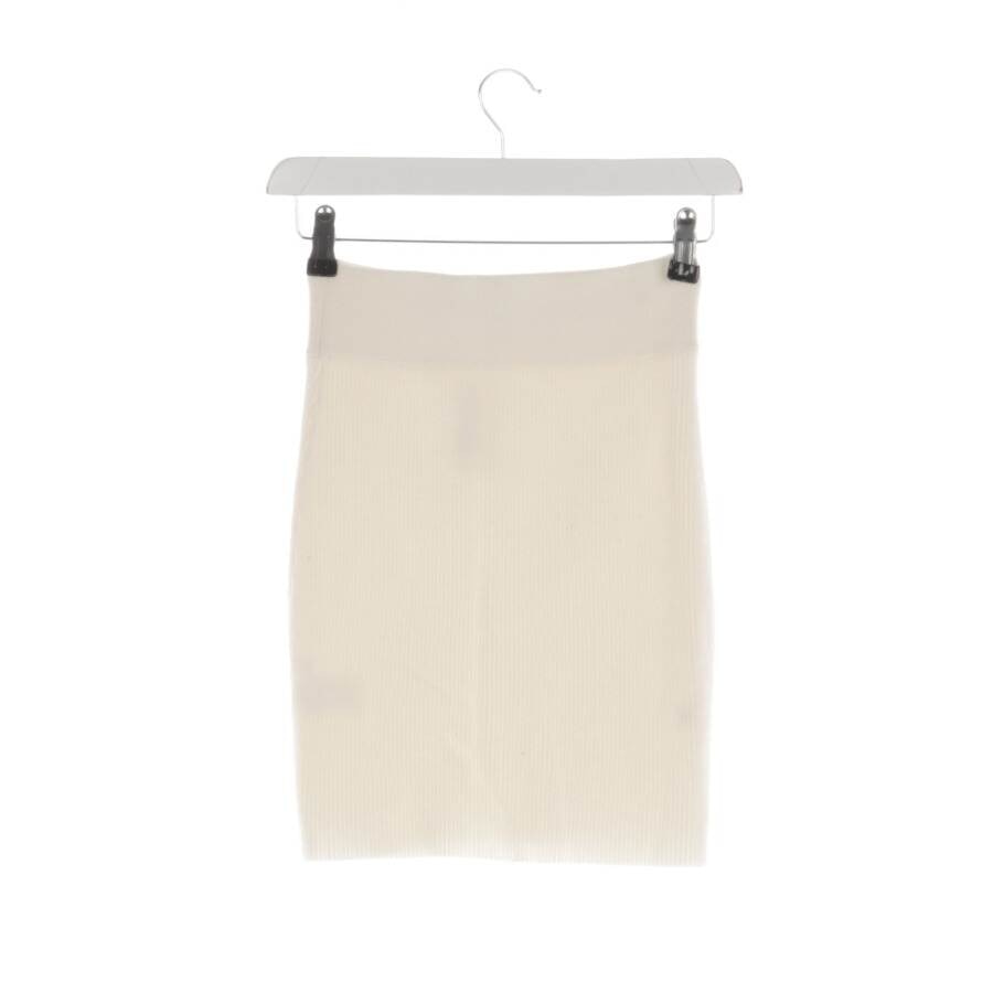 Image 2 of Mini Skirt XS White in color White | Vite EnVogue