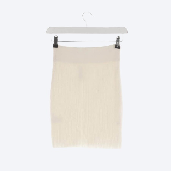 Image 2 of Mini Skirt XS White in color White | Vite EnVogue