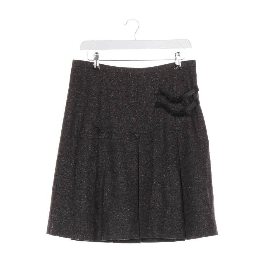 Image 1 of Skirt 38 Dark Brown in color Brown | Vite EnVogue