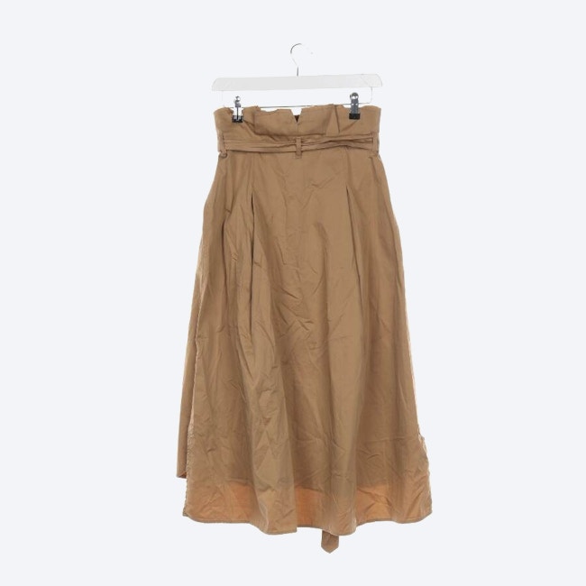 Image 2 of Skirt 40 Camel in color Brown | Vite EnVogue