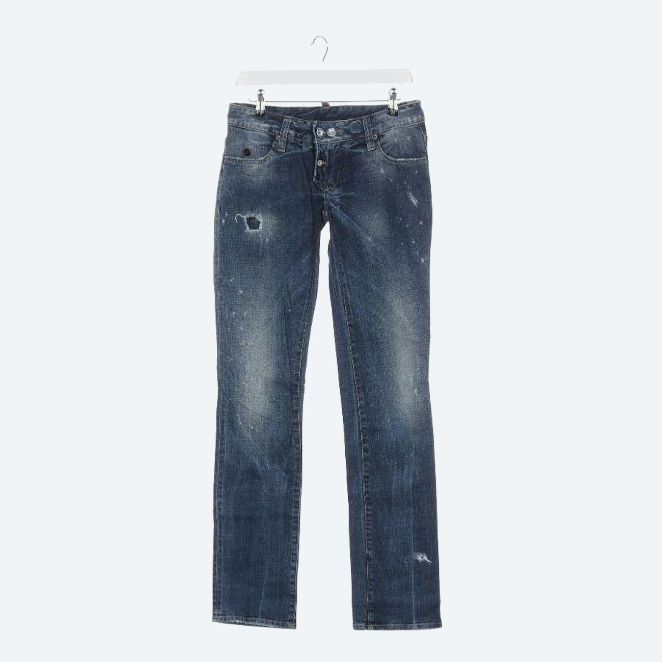 Image 1 of Jeans Straight Fit 38 Blue in color Blue | Vite EnVogue
