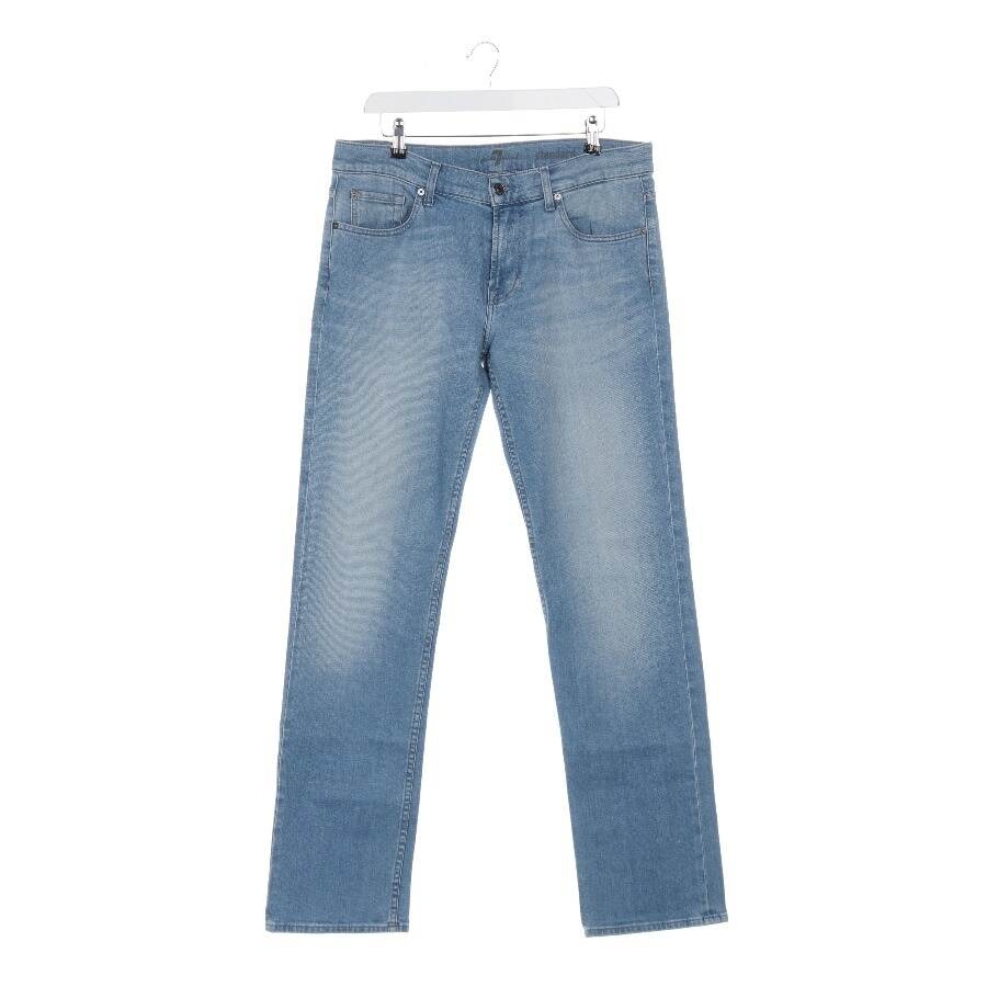 Image 1 of Jeans Straight Fit W33 Light Blue in color Blue | Vite EnVogue