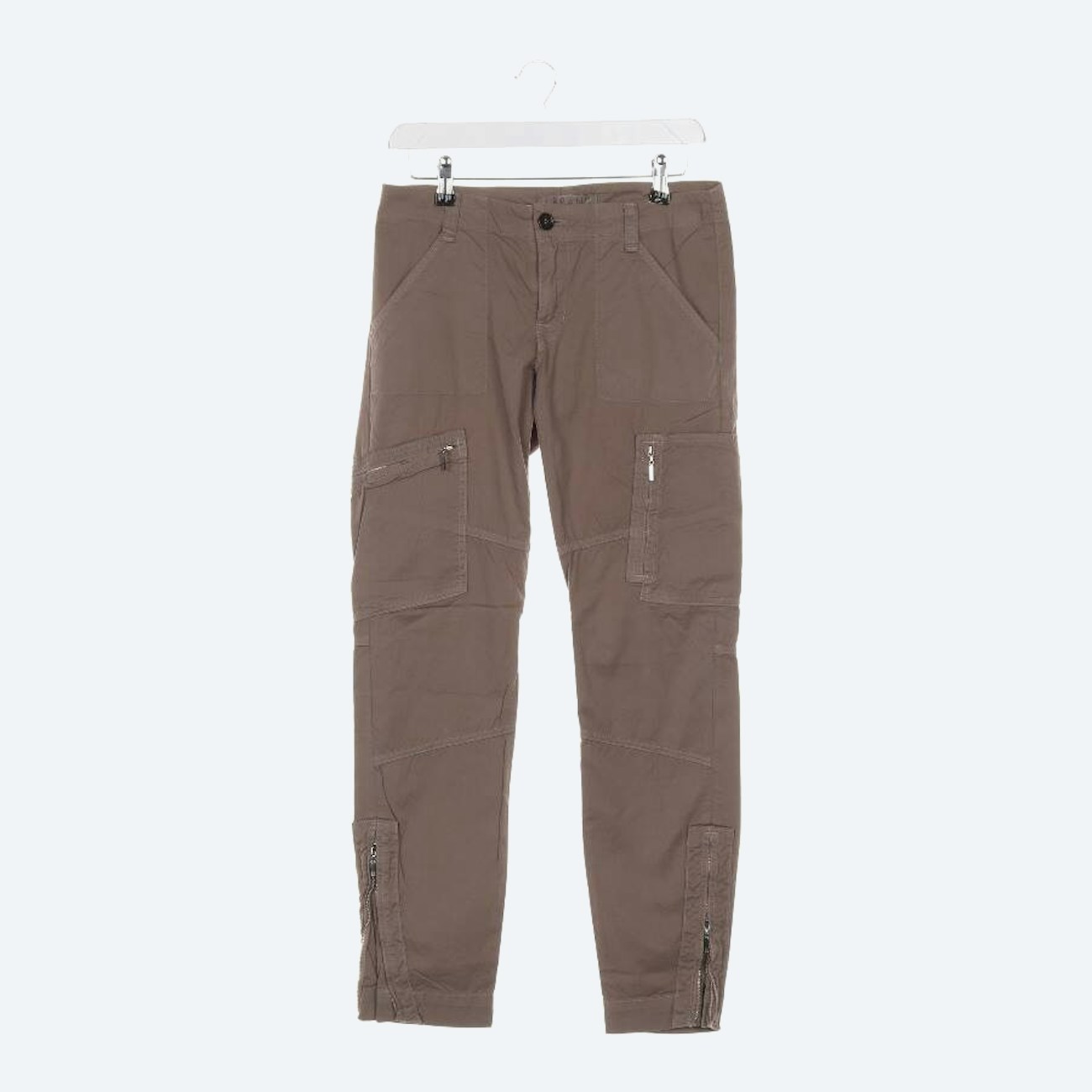 Image 1 of Trousers W27 Brown in color Brown | Vite EnVogue
