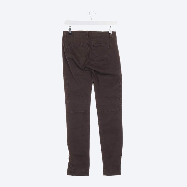 Image 2 of Trousers W26 Dark Brown in color Brown | Vite EnVogue
