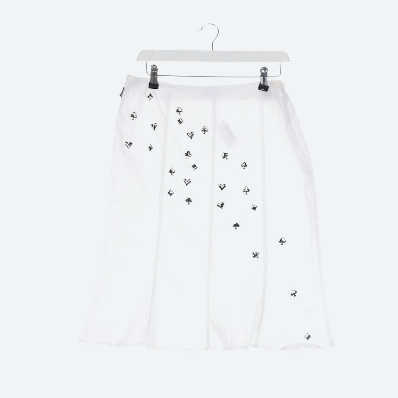 Image 1 of Skirt 44 White in color White | Vite EnVogue